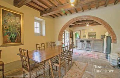 Maison de campagne à vendre Arezzo, Toscane, RIF 2993 Wohn- Essbereich