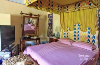 Maison de campagne à vendre Arezzo, Toscane, RIF 2993 Schlafzimmer 1