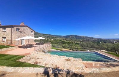 Maison de campagne à vendre Cortona, Toscane, RIF 2986 Haus und Pool