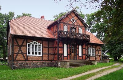 Manoir à vendre Grande-Pologne, Vue latérale