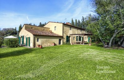 Maison de campagne à vendre Castagneto Carducci, Toscane, RIF 3057 Blick auf Landhaus