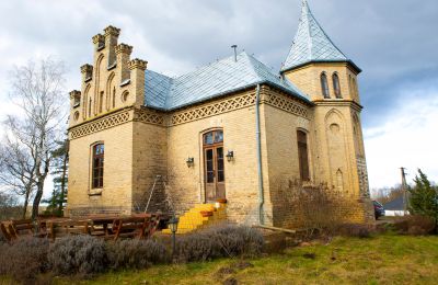 Villa historique à vendre Chmielniki, Cujavie-Poméranie, Vue de l'arrière