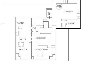 Propriété Vignone, Plan d'étage 2