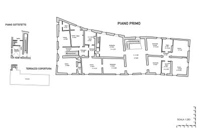 Propriété Firenze, Plan d'étage 1