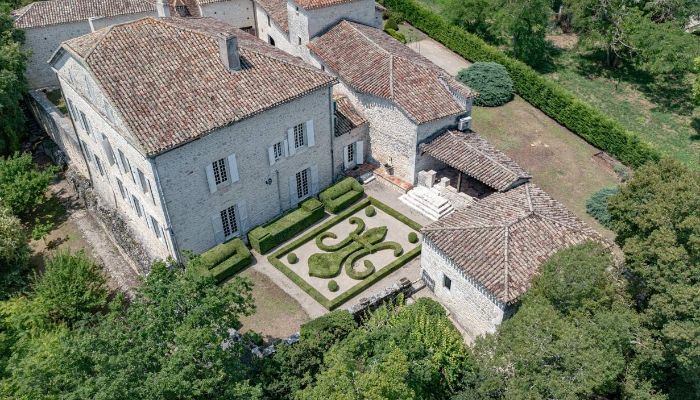 Château médiéval à vendre Roquecor, Occitanie,  France