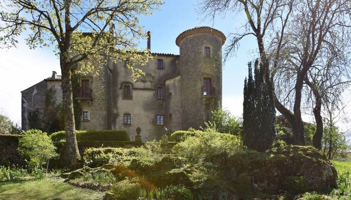 Château médiéval à vendre Le Caylar, Occitanie,  France