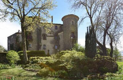 Château médiéval à vendre Le Caylar, Occitanie, Vue extérieure