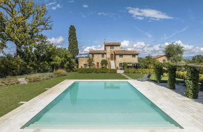 Propriétés,  Domaine Toscan avec Vue Panoramique à Montepulciano, 19e Siècle