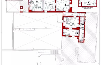 Propriété Francavilla Fontana, Plan d'étage 1