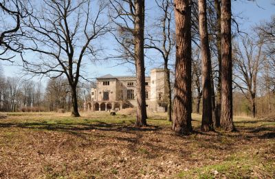 Château médiéval à vendre Zagórzany, Petite-Pologne, Parc