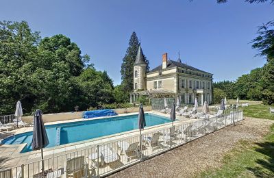 Château à vendre Centre-Val de Loire, Piscine