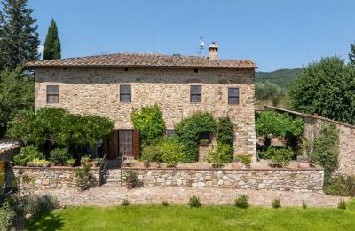 Maison de campagne à vendre Castellina in Chianti, Toscane, Vue frontale