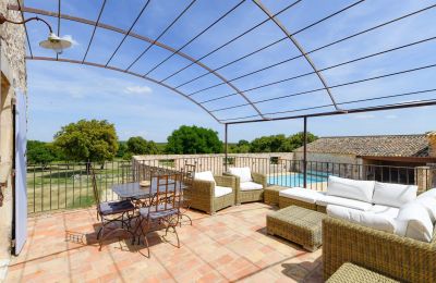 Propriété historique à vendre Occitanie, Terrasse