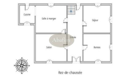 Propriété Maubourguet, Plan d'étage 1