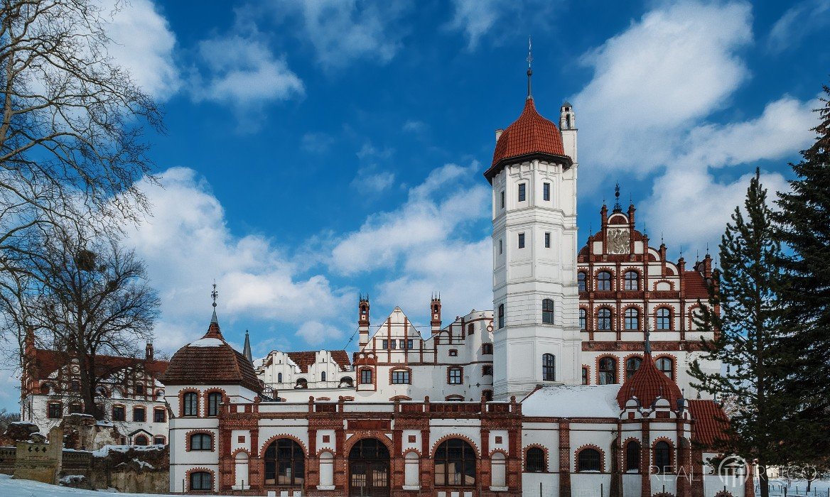 Schloss Basedow, Mecklenburgische Seenplatte, Basedow