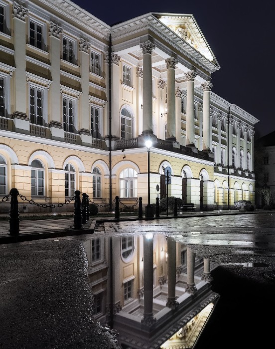 Les plus belles vues de Varsovie : Université et Palais de Kazimierz, Warszawa