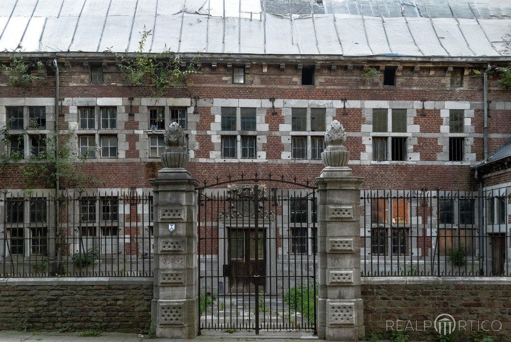 Gefährdetes Denkmal: Château in Cheratte/Liege (Château Saroléa), Cheratte