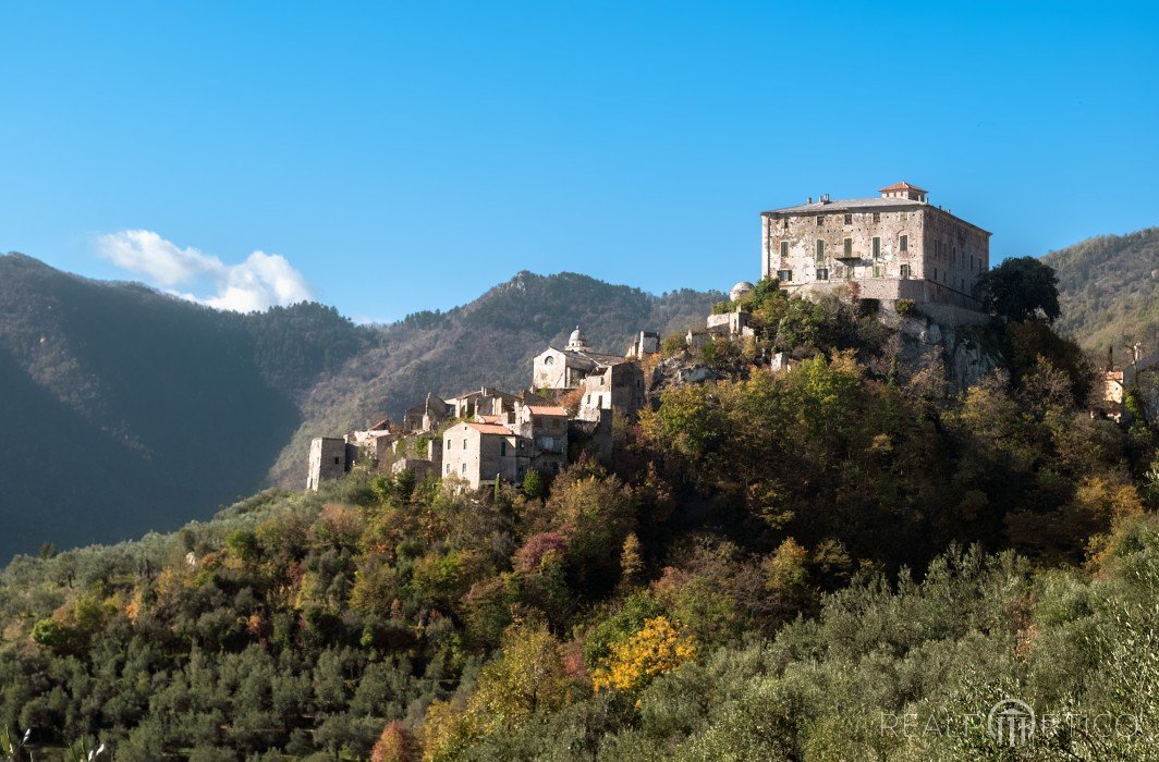 Schloss in Norditalien, Italie