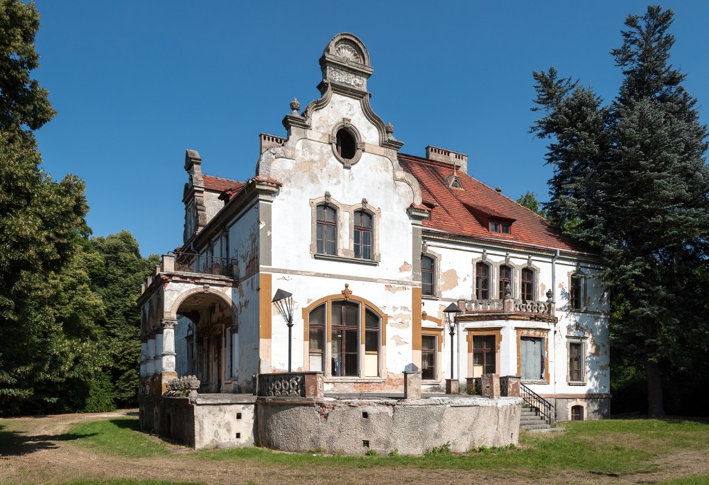 Palast in Targoszyn, Niederschlesien, Targoszyn